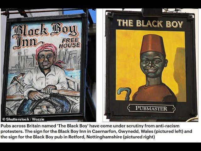 Black Lives Matter Vs The Black Boy Inn