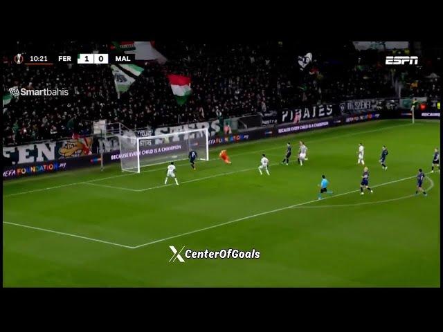 Barnabás Varga Goal | Ferencváros vs Malmö 2-0 Highlights | UEFA Europa League 2024-25