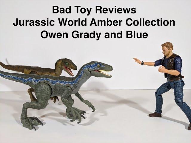 Jurassic World Amber Collection Owen Grady and Blue