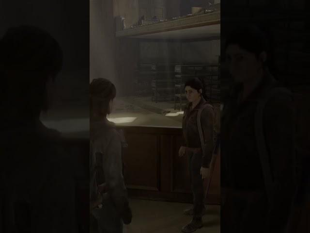 Last of us Part 2 - ellie isn't sure about dinas dumb joke #shorts