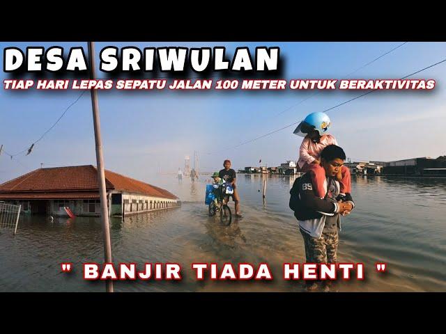 DESA SRIWULAN SELALU TERKENA BANJIR YANG TIADA HENTINYA SAYUNG DEMAK