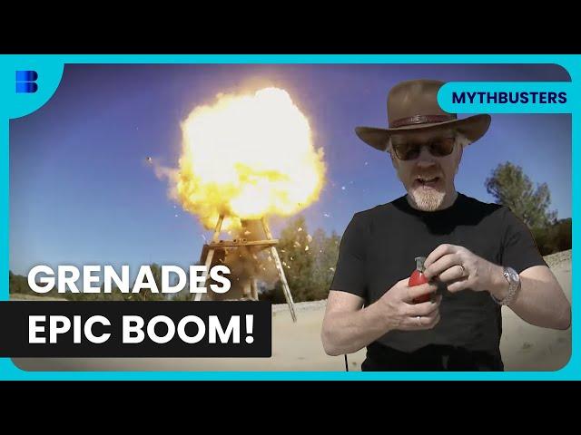 Explosive Gun Showdown! - Mythbusters - Science Documentary