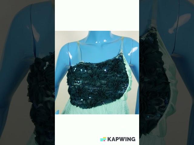 Revolution Dancewear Dance Costume Lyrical Dress Adult M 8 10 Turquoise Green MA #ballet #dance