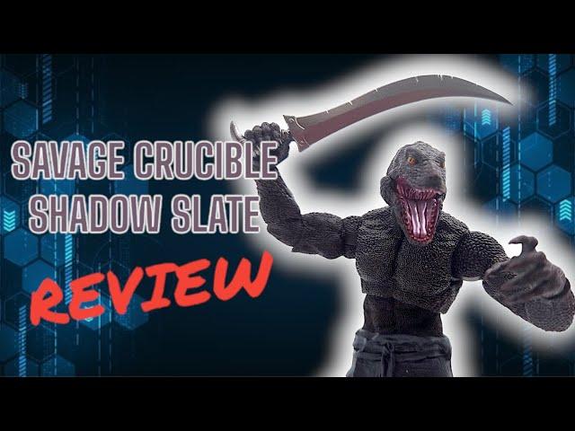 Savage Crucible Shadow Slate Action Figure Review