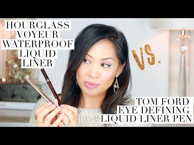 NEW! HOURGLASS Voyeur Waterproof Liquid Liner VS. TOM FORD Eye Defining Pen I Everyday Edit