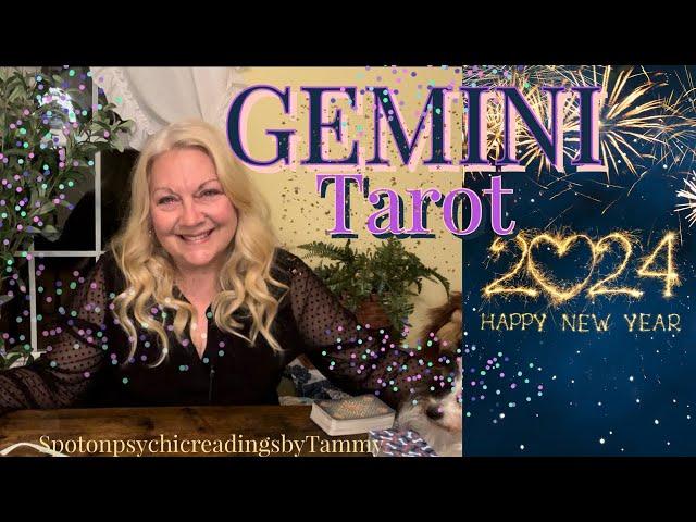 GEMINI - Next 12 Months Predictions! Peek Into 2024! Gemini Tarot