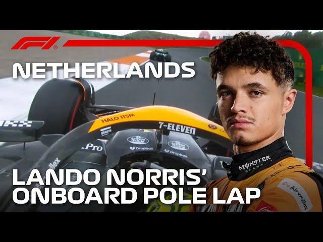 Lando Norris' Pole Lap | 2024 Dutch Grand Prix | Pirelli