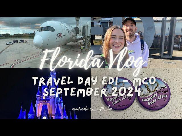 Orlando Travel Day | Virgin Atlantic | Disney's All Star Music | Magic Kingdom | September 2024