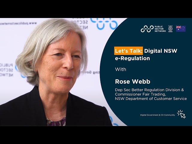 Let's Talk: NSW Government Innovation with Rose Webb