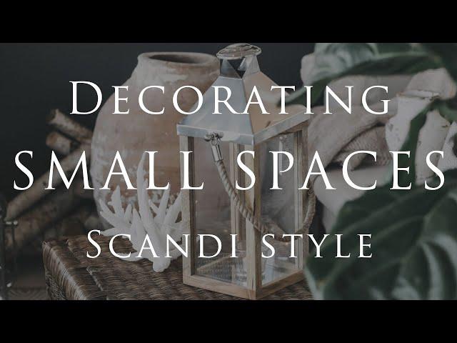 SMALL SPACE DESIGN TIPS for SCANDI Homes | 12 Insider Tips & Tricks