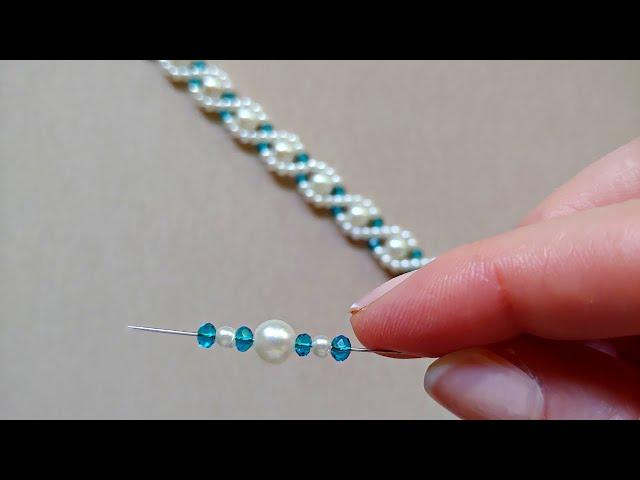 Diy bracelet in minutes , easy bracelet pattern for beginner beaders