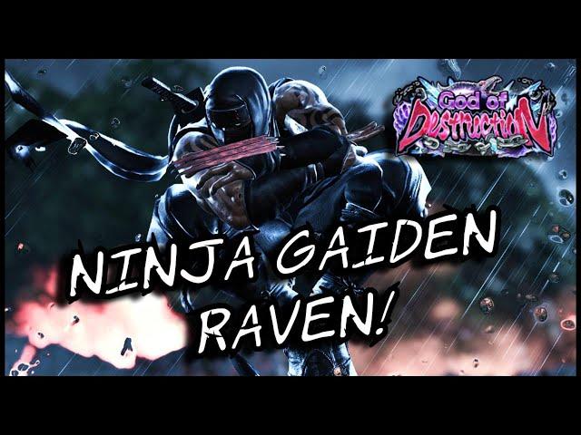 BLACK RYU HAYABUSA OF TEKKEN! Raven God of Destruction Highlights - Tekken 8