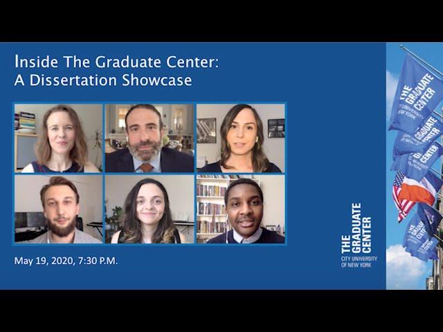 Inside The Graduate Center: A Dissertation Showcase