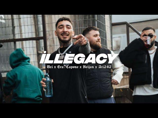 Uzi x Era7Capone x Heijan x Ati242 - İLLEGACY (4K Remix Video) prod.@driplyrs