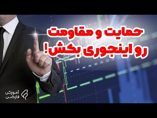 آموزش تحلیل تکنیکال فارکس: نواحی حمایت و مقاومت - Support and Resistance