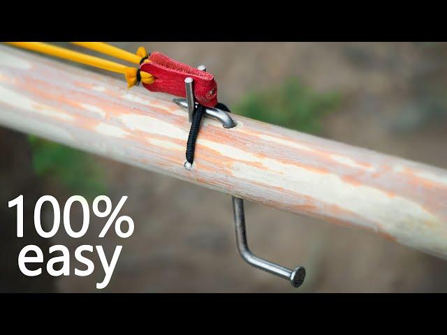 DIY Nail Slingshot