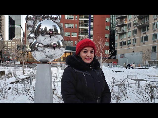New York City's biggest snowstorm in years | Heavy snowfall in Manhattan | 1 Feb 2021