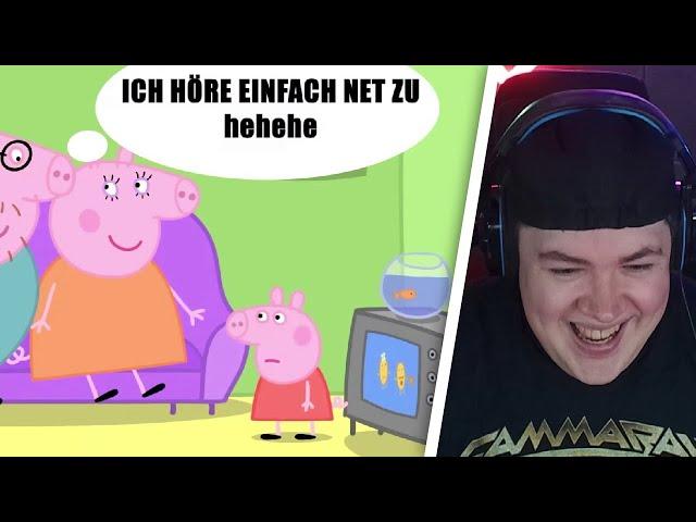 Youtube Kacke: KEINE DINOS HIER! Peppa Pig Sheeesh Verarsche - Teil 2 | REAKTION