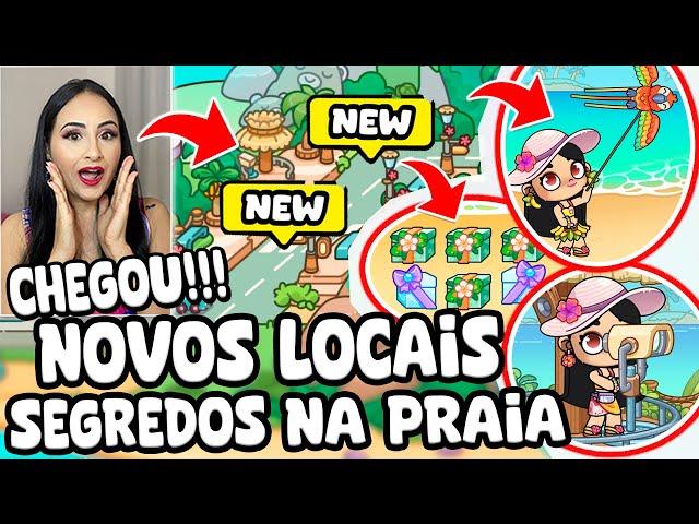  CHEGOU!!! NOVOS LOCAIS NA PRAIA, ITENS PARA BEBÊS E SEGREDOS NO AVATAR WORLD NA NOVA ATUALIZAÇÃO