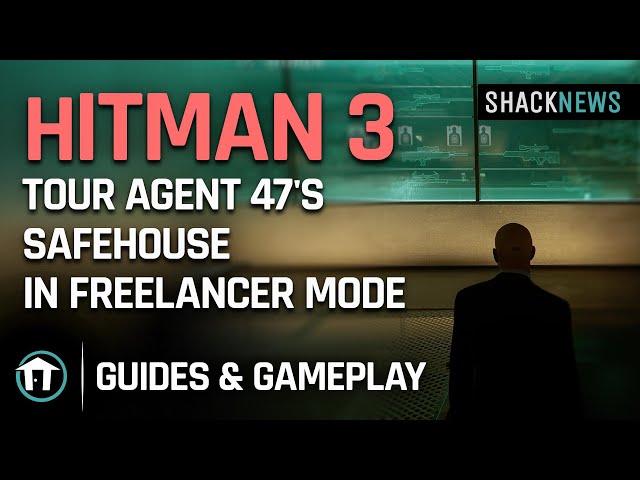 Tour Agent 47's Safehouse in Freelancer Mode - Hitman 3