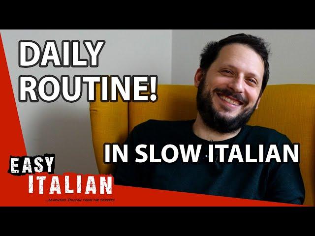 A Day in the Life of Matteo in Slow Italian | Super Easy Italian 46