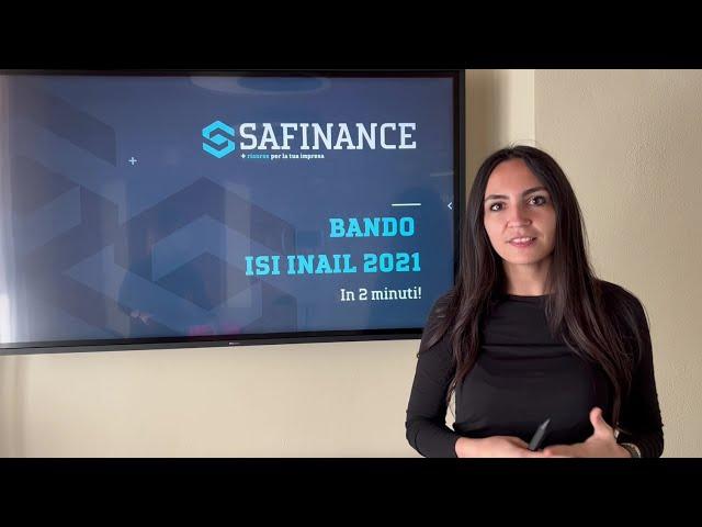 Il Bando ISI INAIL 2021 in 2 minuti!