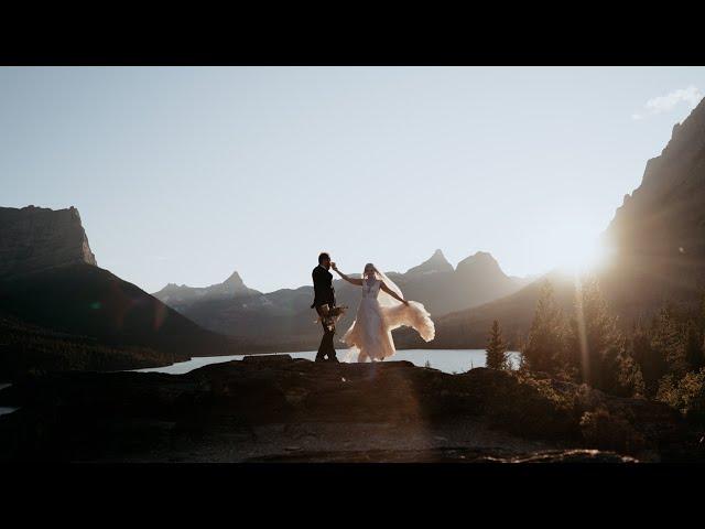 Landon + Ashley | The Glacier National Park Elopement Teaser Film