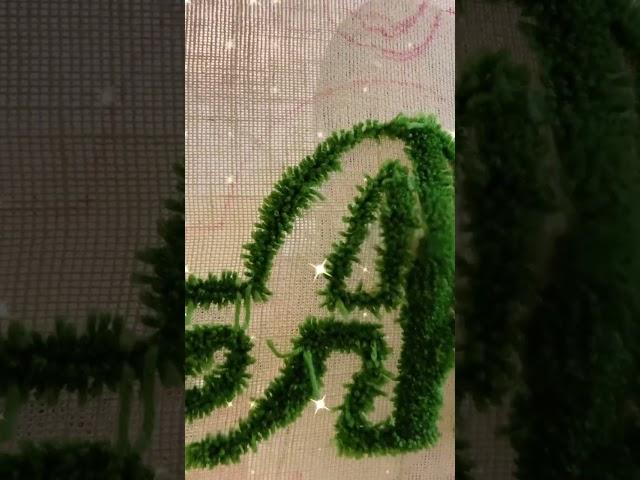 Custom Name Rug for Annie #custom #rugs #tufting #nameart #annie #asmr #satisfying #rugmaking  #diy