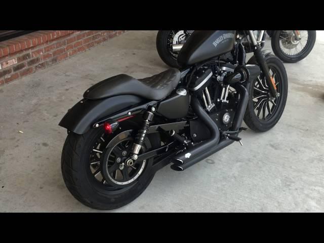 2016 HARLEY-DAVIDSON XL883N IRON 883 VANCE & HINES PIPES $8199