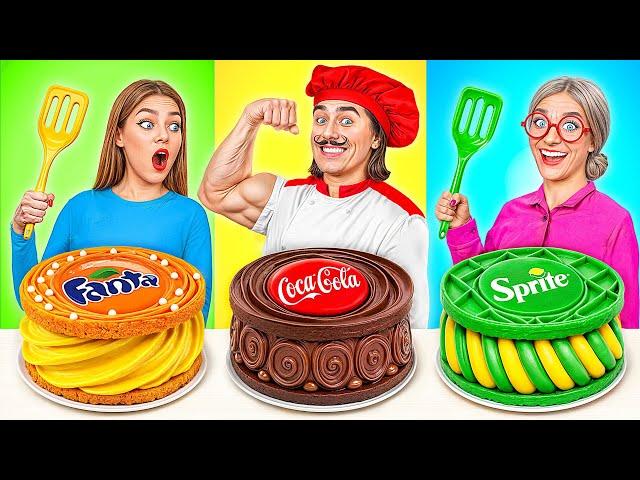 Me vs Grandma Cooking Challenge | Delicious Recipes by Super Hyper DO