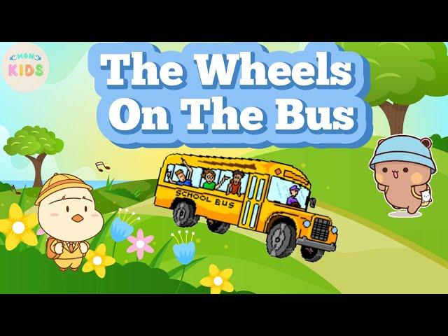 The Wheels On The Bus  Fun Children's Music  MON Kids