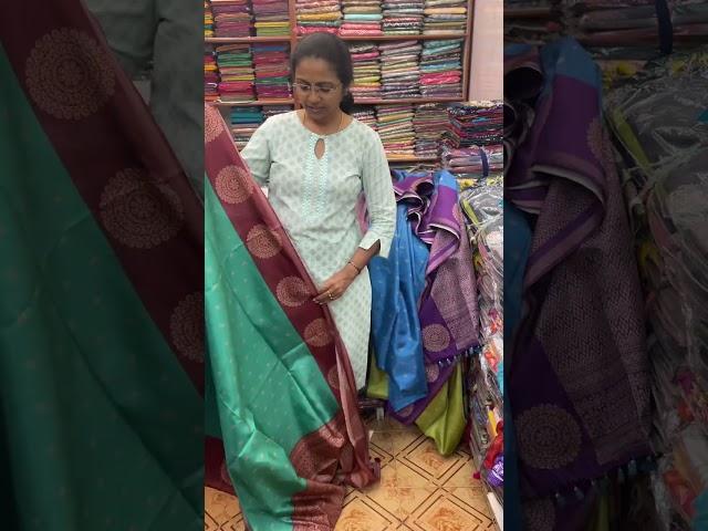 SOFT CRAPE TUSSER SILK SAREES || PSR BROTHERS ||WhatsApp number 9384851299