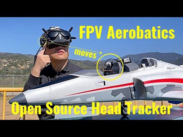 FPV Precision Aerobatics Demo using Open Source Head Tracker in E-flite Viper 90mm