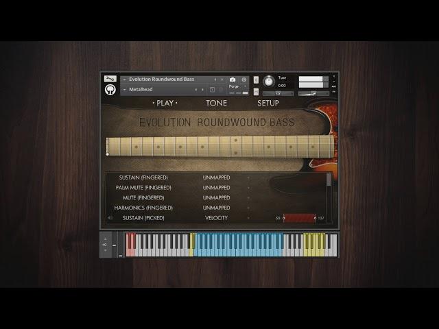 Evolution Roundwound Bass - Factory Presets Demo