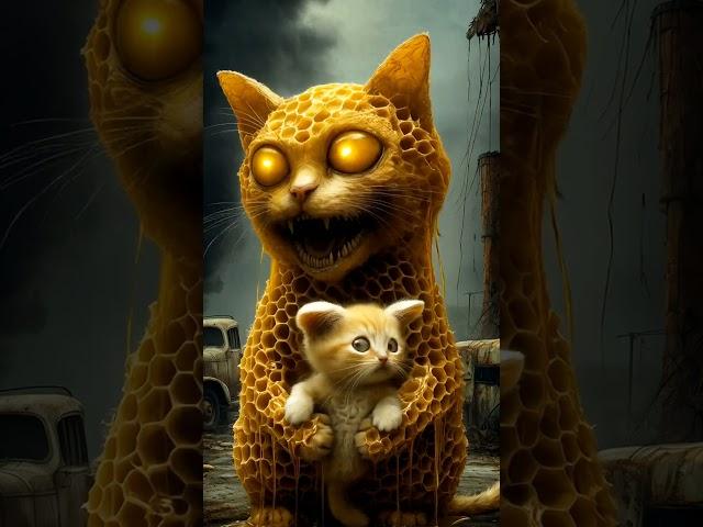 angry cat    #Shortsfeed #cutecat #shorts #pet #Kucing #aicat #catvideos #Cat #catshorts #fyp #ai