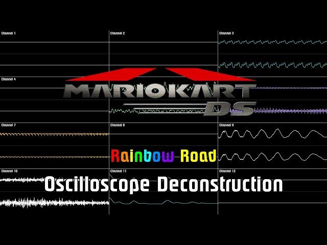 Mario Kart DS - Rainbow Road [Oscilloscope Deconstruction]