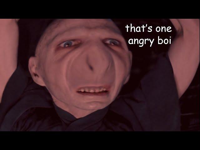 voldemort being angry for over 2 minutes straight