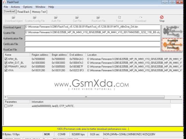 Micromax X286 Flash done with Flash tool by GsmHelpFul