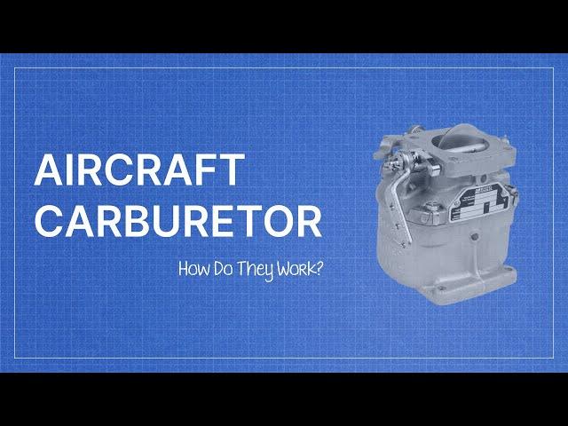 Aircraft Carburetor: What You Need To Know | Flight Focus