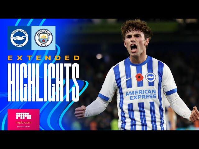 EXTENDED HIGHLIGHTS | Brighton v Man City | Premier League