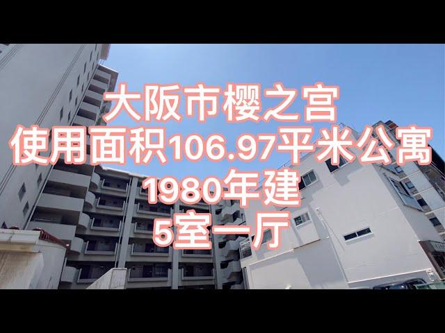 【快晴日本看房】日本买房｜日本房产投资｜大阪城公园旁，一百万左右的使用面积超百平公寓