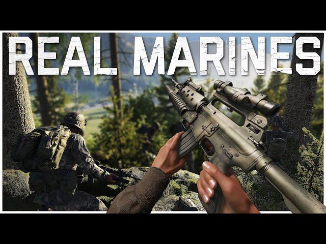 REAL MARINE vs SOVIET INVADERS | ARMA Reforger