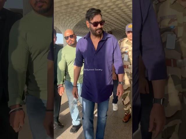Ajay Devgan Spotted At Airport