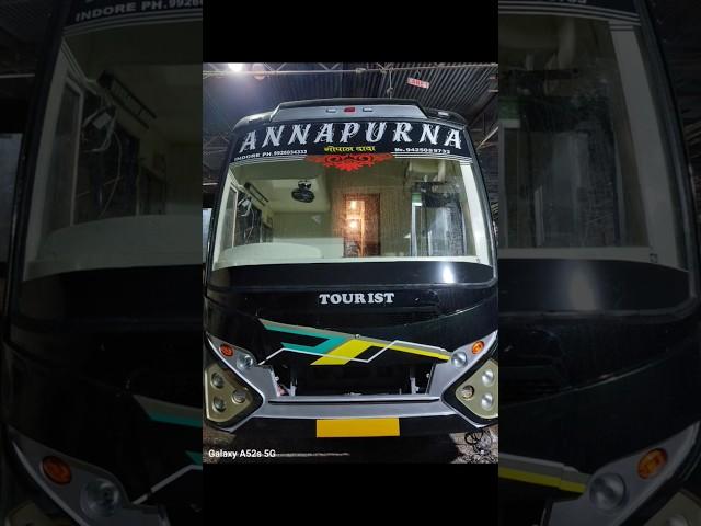 Annapurna Travel Indore Bus Branding by Team @ssrcindore #busbranding #design #travel #ssrcindore