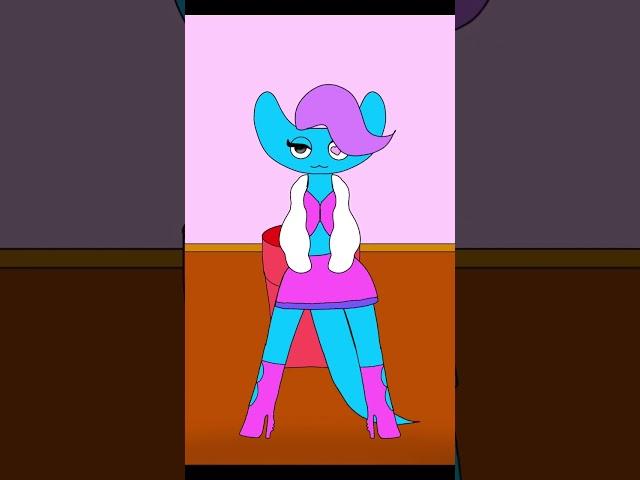 Yeah queencard cyan(rainbow friends) chapter 2 #animation #flipaclip