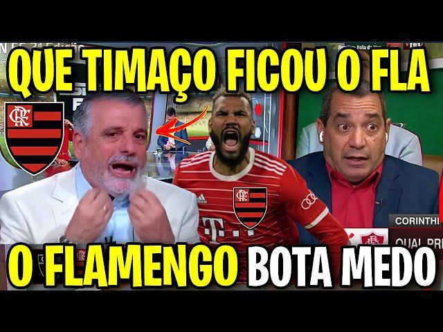 FICOU DE QUEIXO CAÍDO " MESMO SEM GABIGOL O FLA É UM TIMAÇO!'FLAMENGO X PEÑAROL