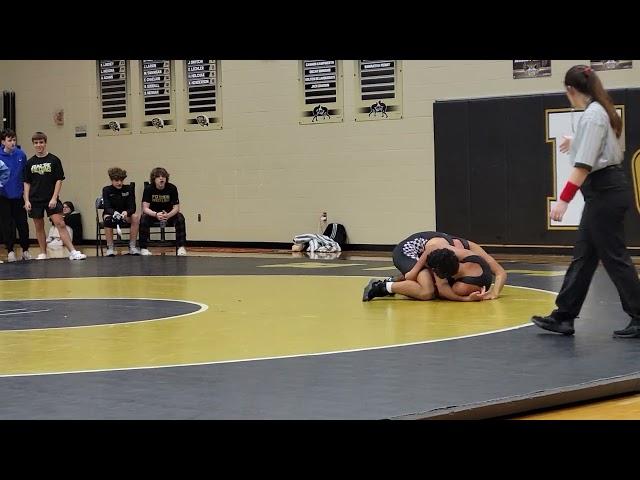 Tuck first round wrestling pin