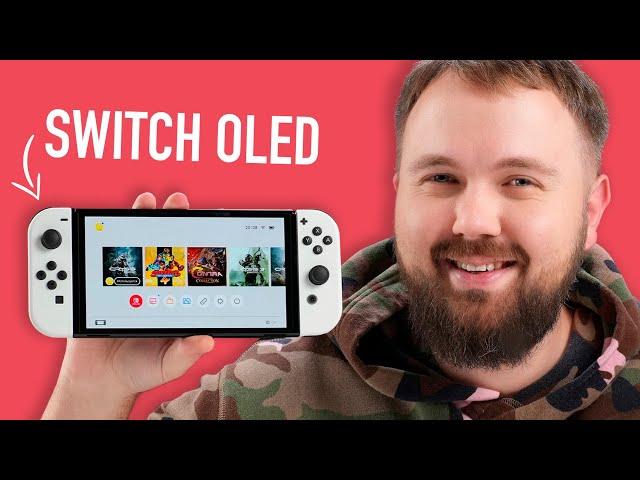 Распаковка Nintendo Switch OLED и 5 лет опыта с первой версией...