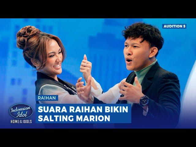 Suara Kharismatik Raihan Berhasil Bikin Salting Marion Jola - Indonesian Idol 2025