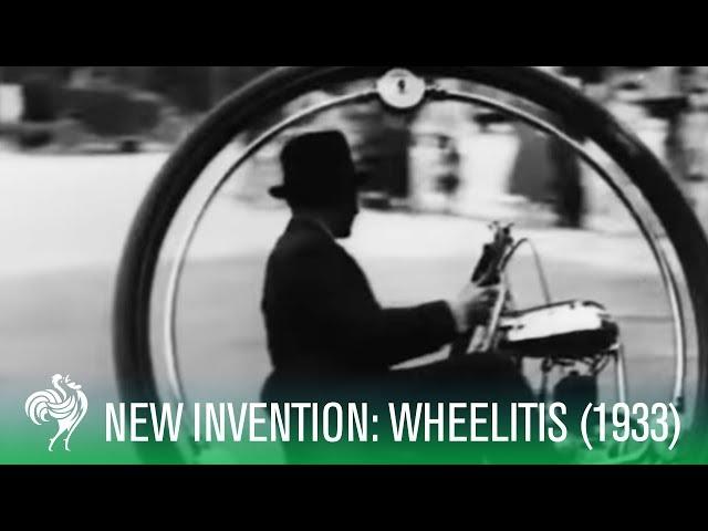 Round It Goes! Bizarre Invention: Wheelitis (1933) | Sporting History